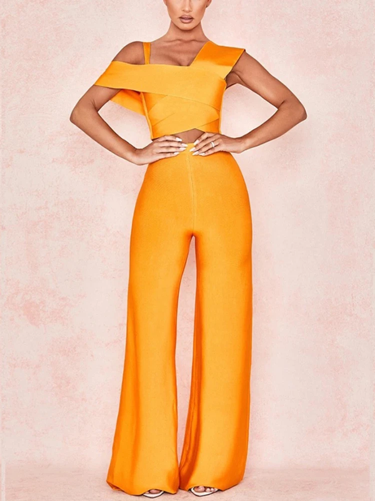 Akesha - Hoge kwaliteit tweedelige damesjumpsuit