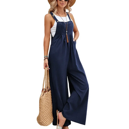 Sara - Mode-overall-jumpsuit met losse pasvorm