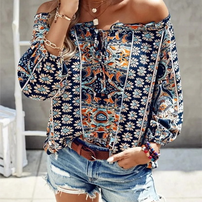 Victoria - Boho lente herfstblouses