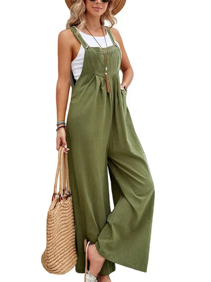 Sara - Mode-overall-jumpsuit met losse pasvorm