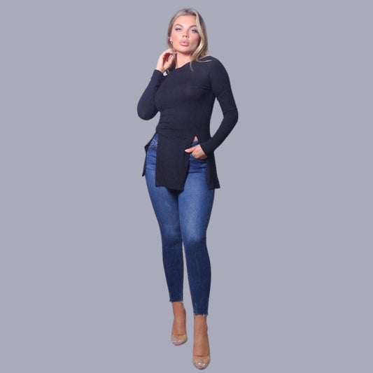 Alexa | Klassieke en elegante winterblouse