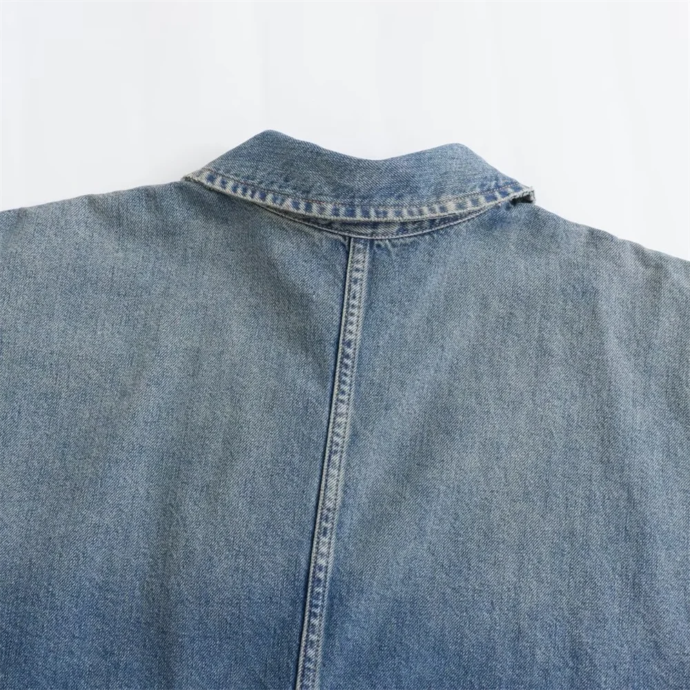 Basha - Losse en eenvoudige denimjurk voor dames