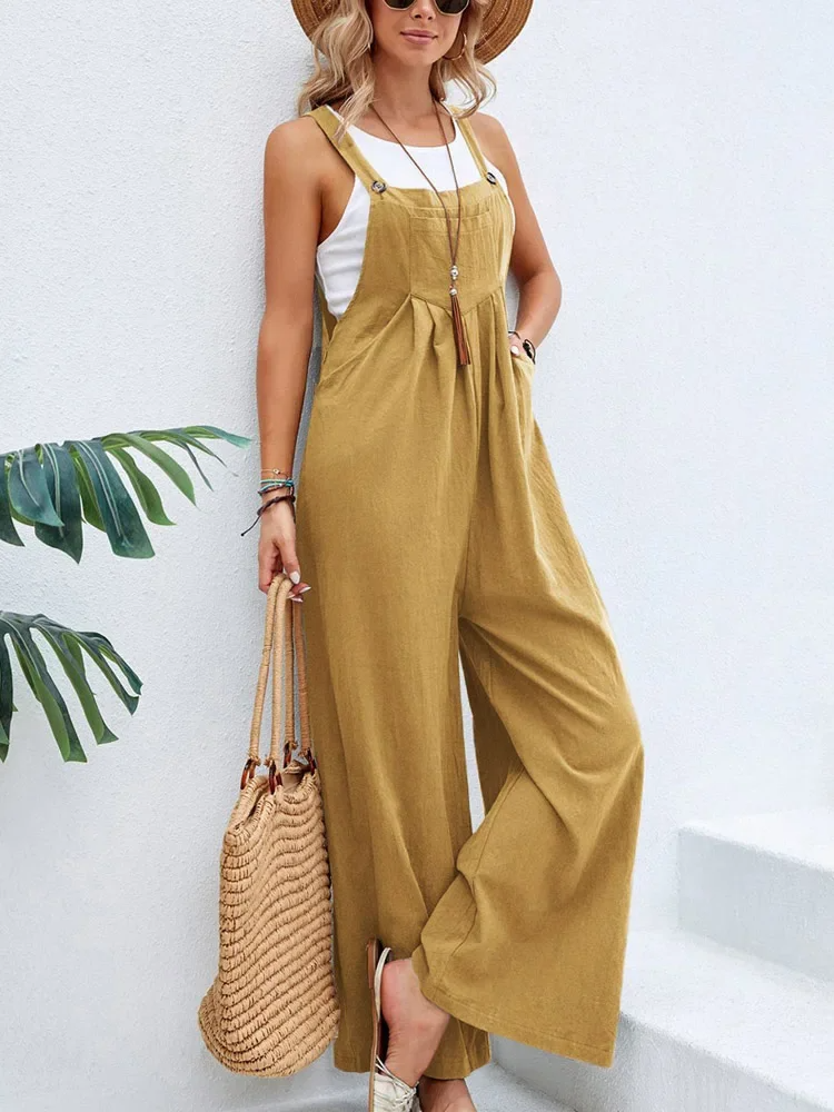 Sara - Mode-overall-jumpsuit met losse pasvorm