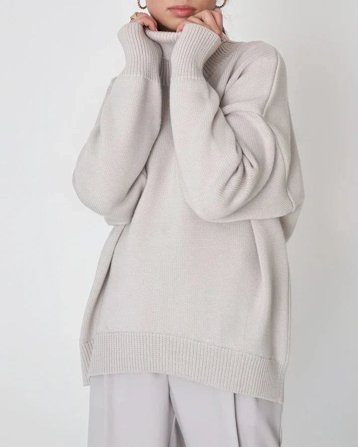 Annabeth | Getailleerde en elegante winterpullover