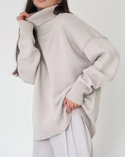 Annabeth | Getailleerde en elegante winterpullover