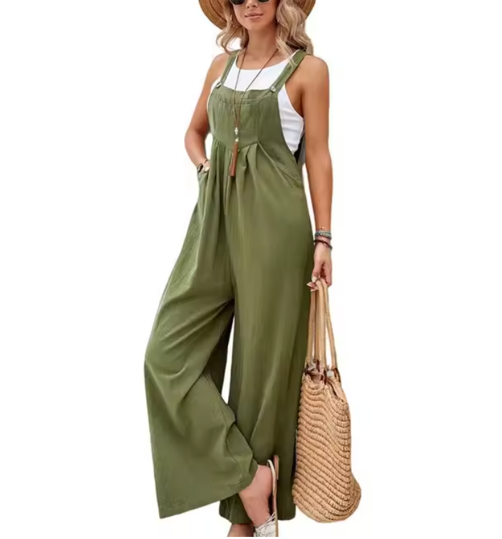 Lyn - Trendy elegante damesbroekjumpsuit