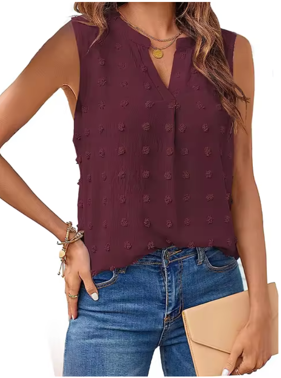 Arya - Zomer tanktop mouwloze shirts