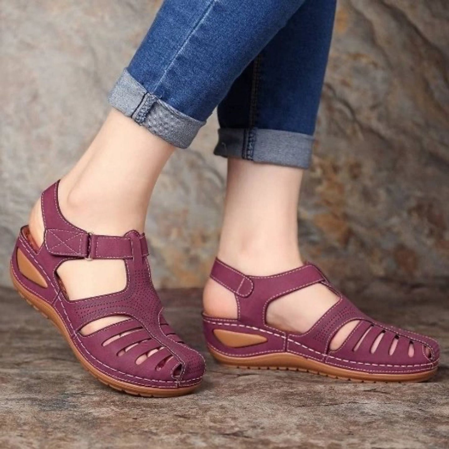 Almina | Comfortabele en stijlvolle wintersandalen